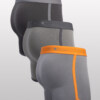 Shades of grey, 3er Pack "long"