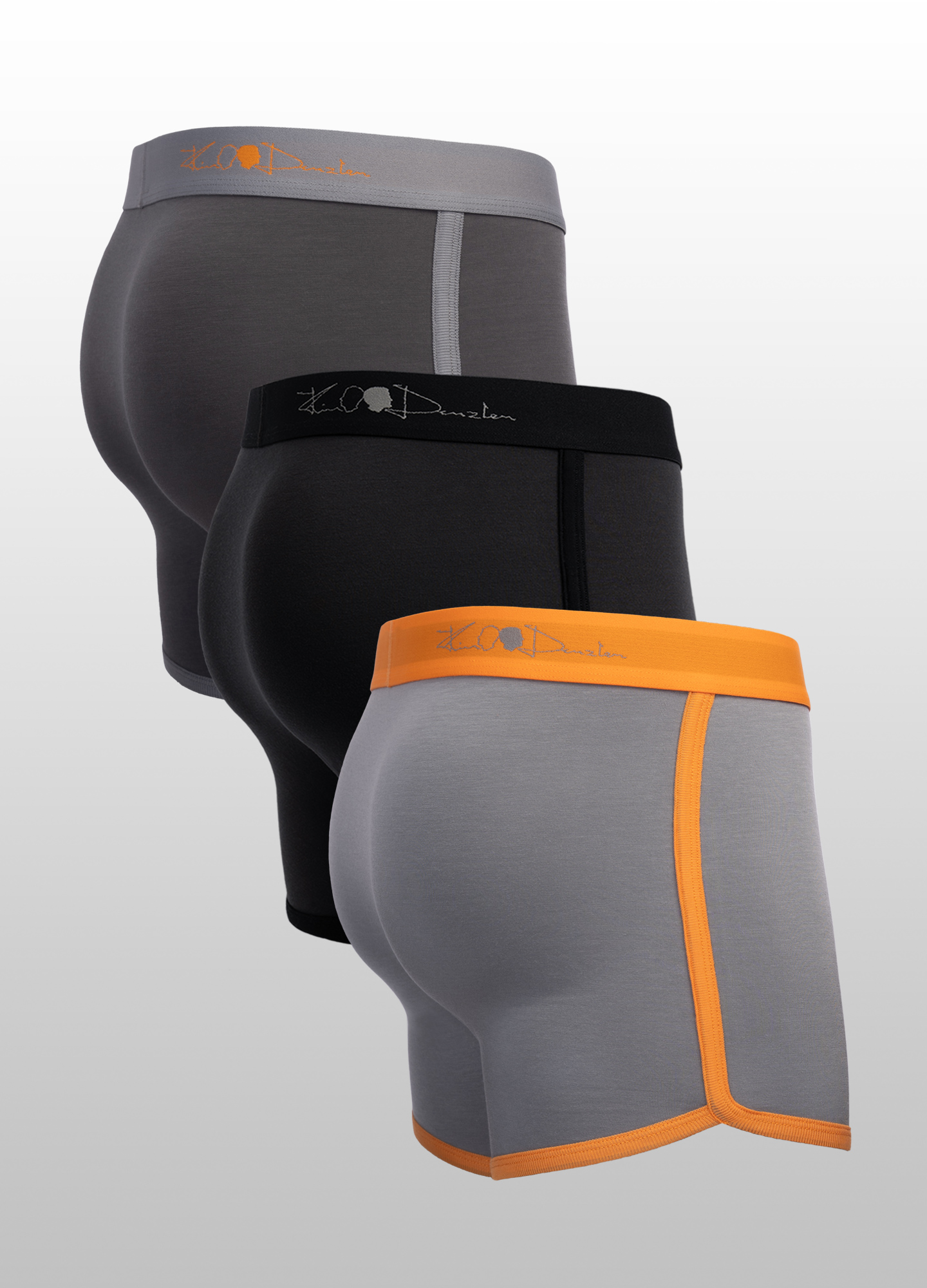 Black orange, 3-pack "long"