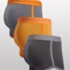 Shades of orange, 3-pack